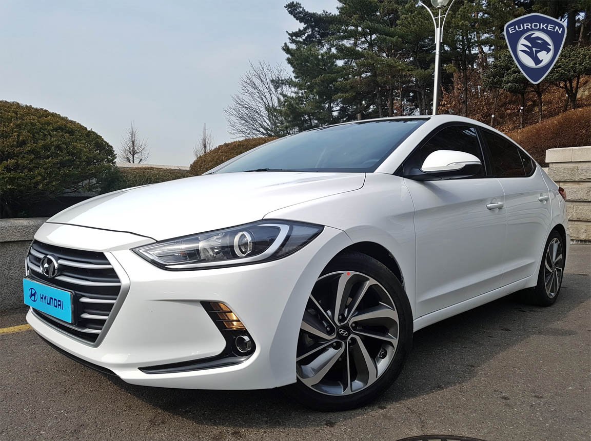 Hyundai avante из кореи