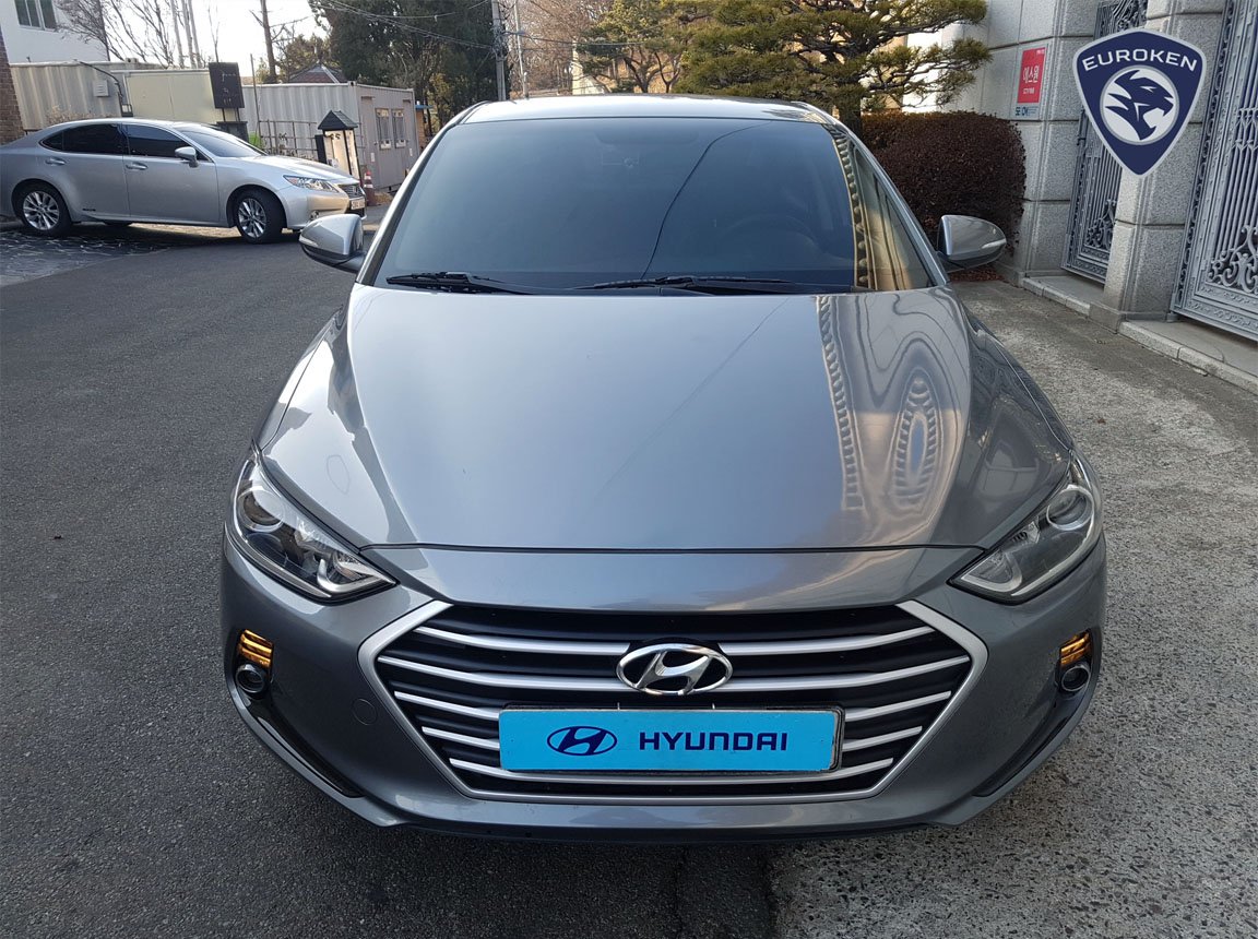 Hyundai avante из кореи